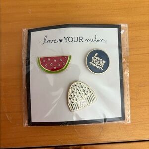 NWT “Love Your Melon” pins